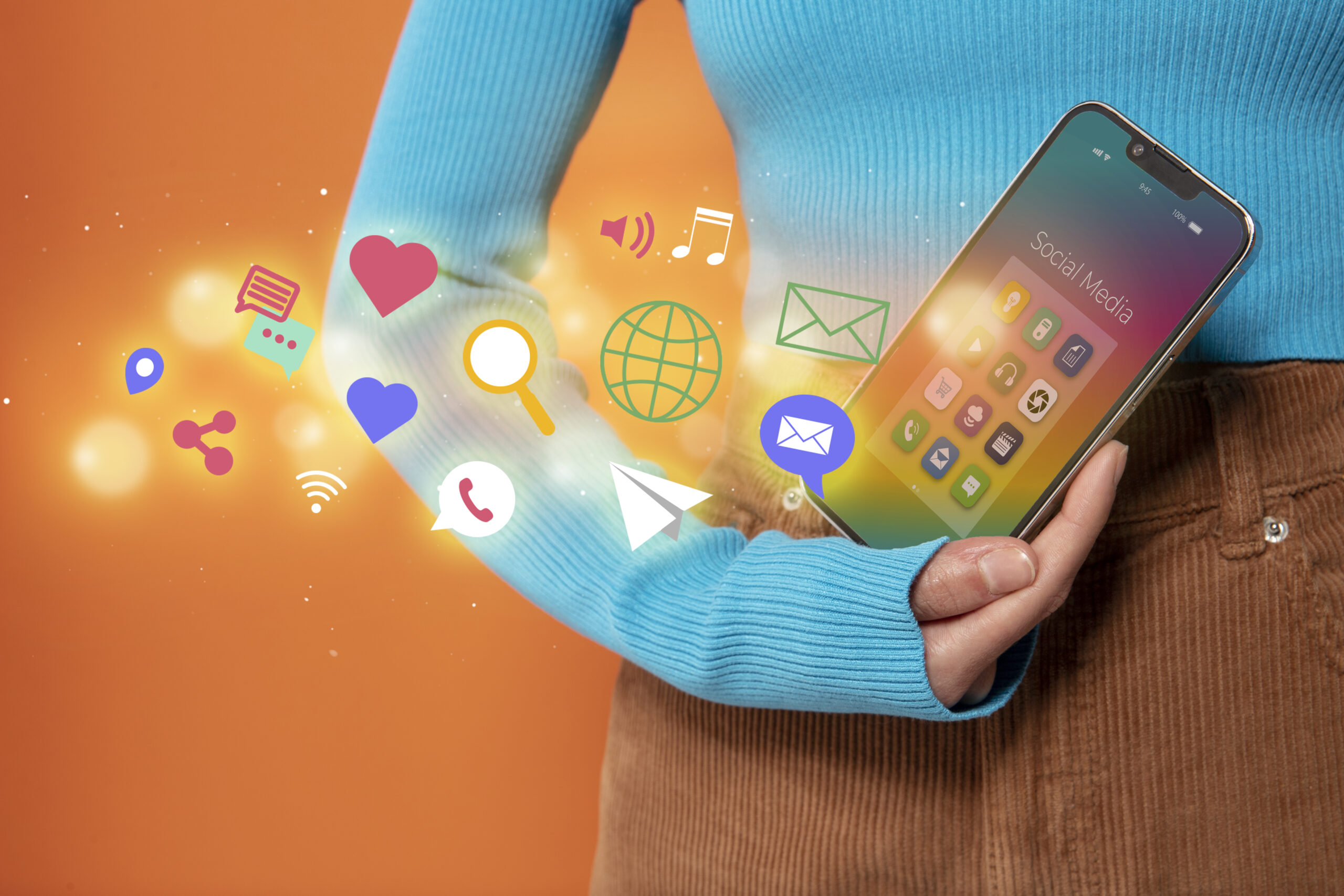 social media marketing concept marketing with applications